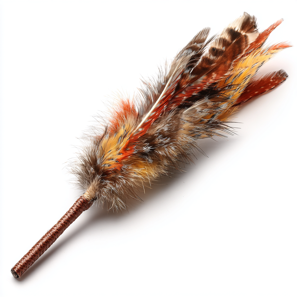 Feathered Cat Teaser Wand