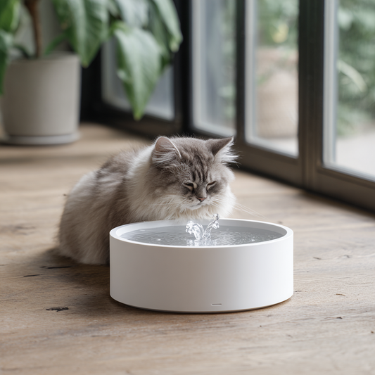 Pet Water Fountain with Minimalist Design