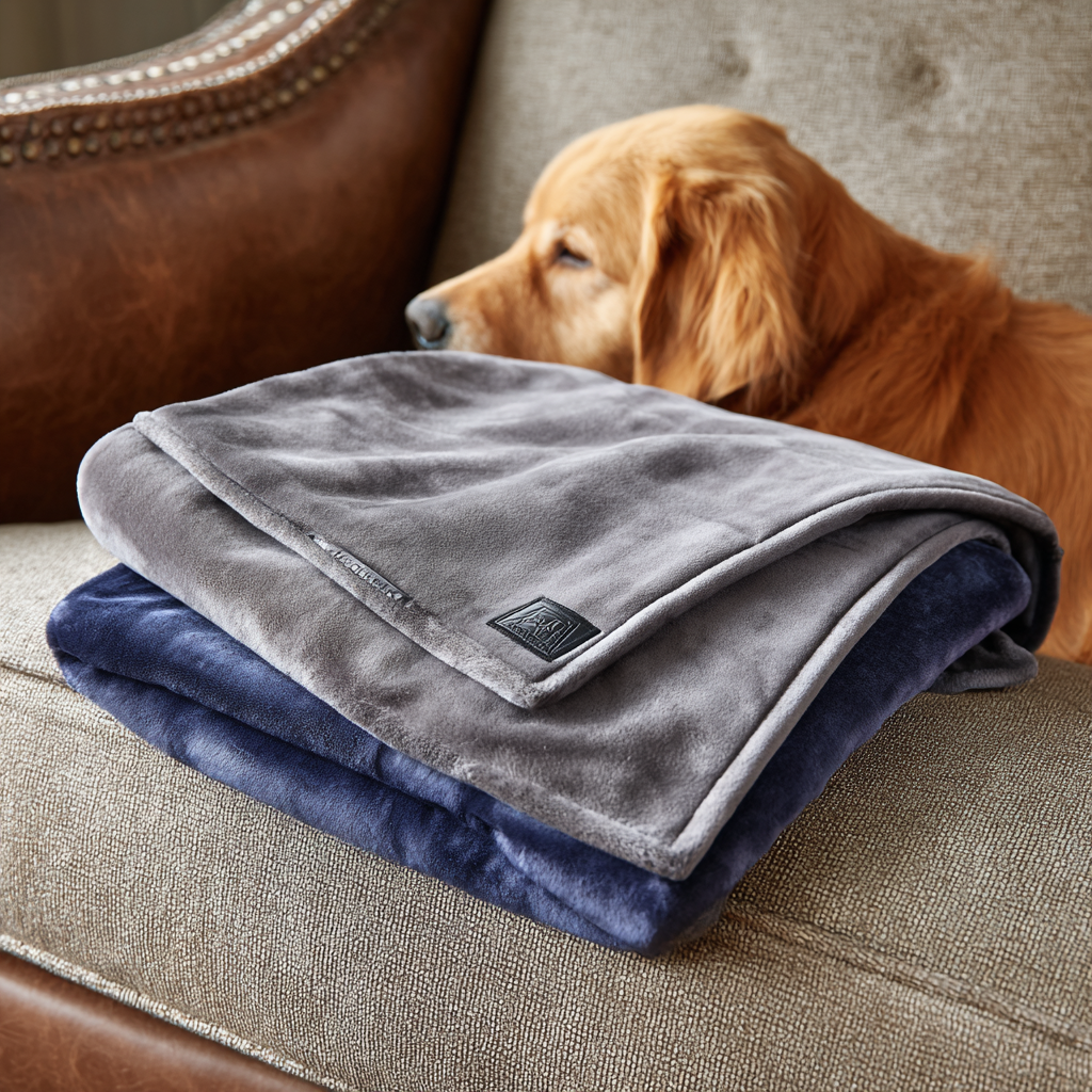 Waterproof pet blanket that keeps furniture and beds safe