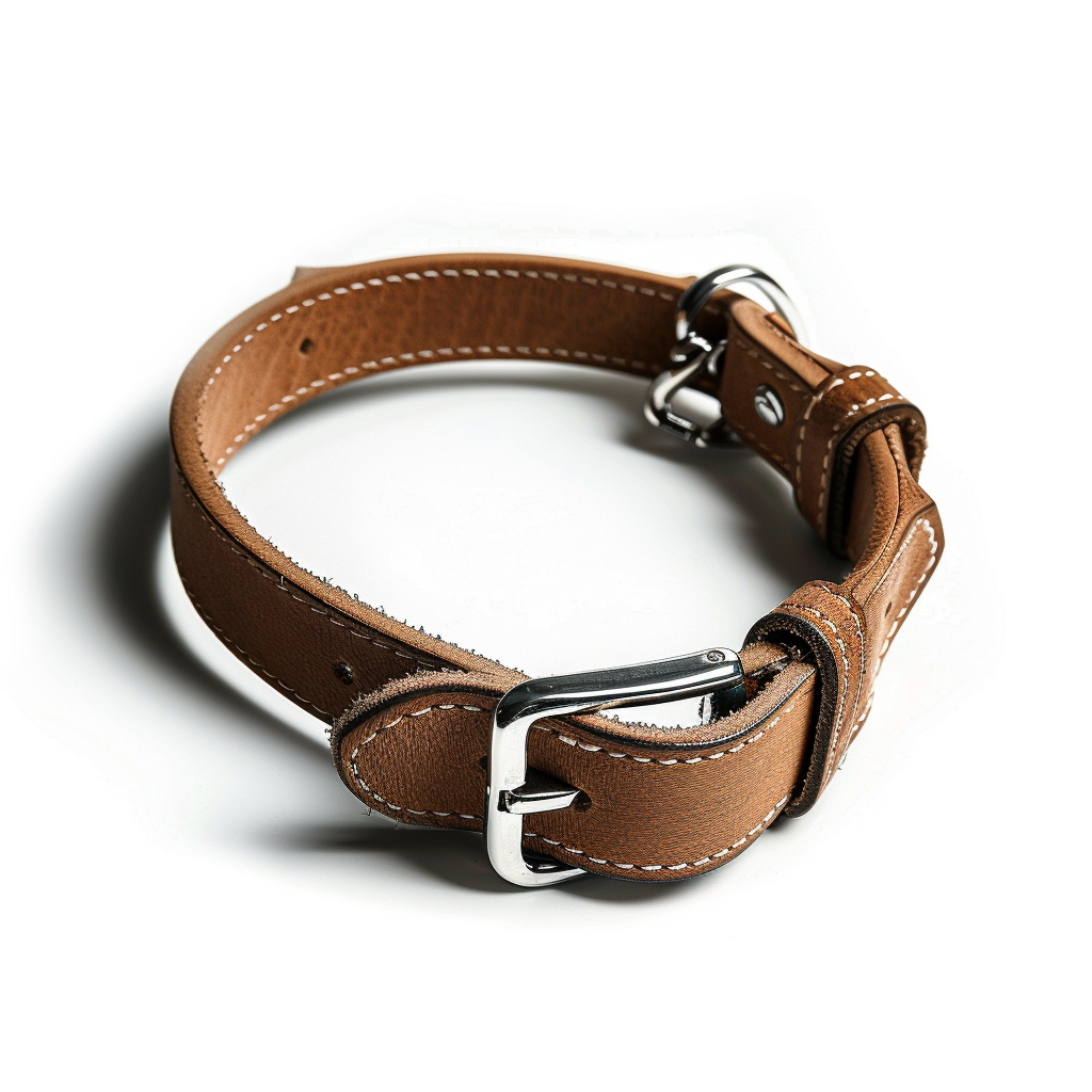 Changeable Leather Dog Collar for Classic Comfort